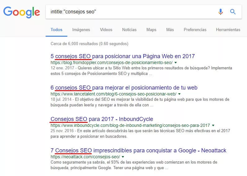 como buscar en google