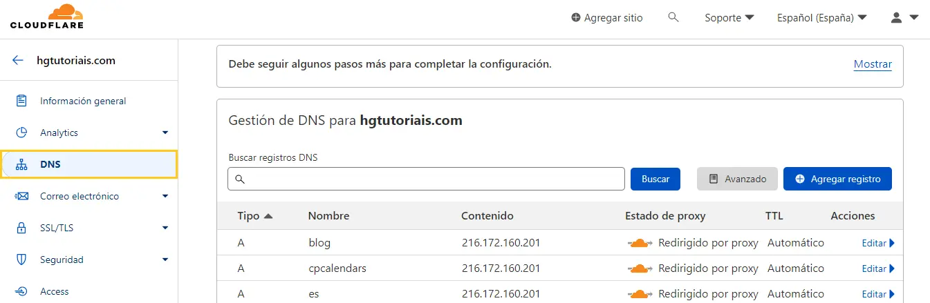 cloudflare dns zone