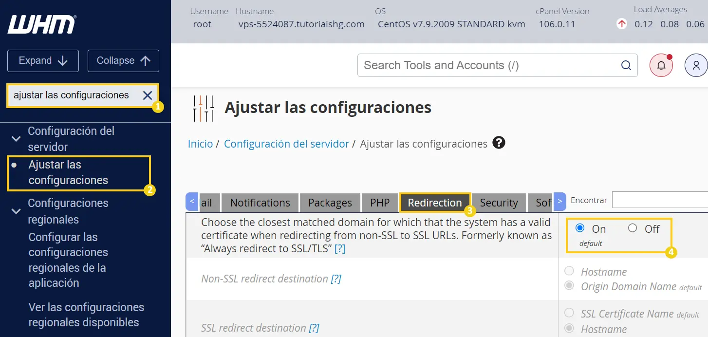 Always redirect to SSL/TLS