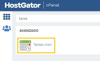 tareas cron cpanel