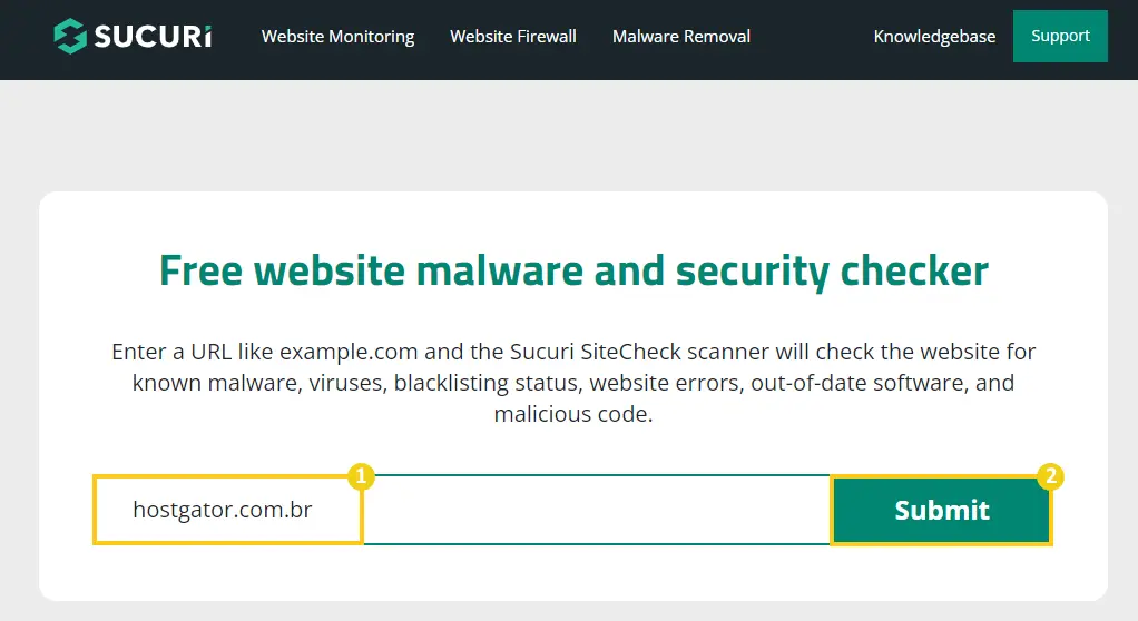 testing hostgator.com.br malware