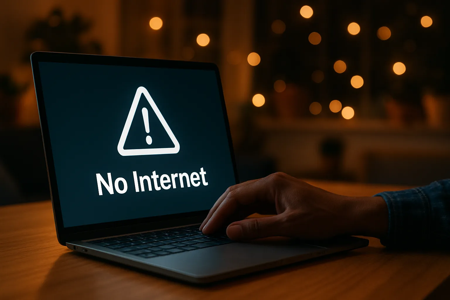 no internet