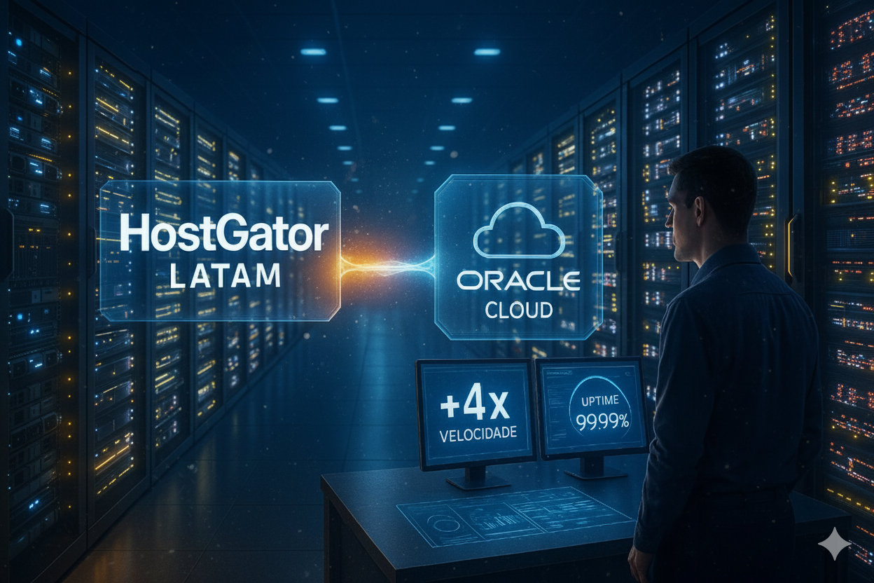 HostGator en Oracle Cloud: sitios web hasta 4x más rápidos y mucho más estables