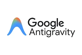 Imagen del logotipo de Google Antigravity, que simboliza innovación y tecnología, con un efecto de colores vibrantes y diseño moderno, relevante para la optimización SEO.